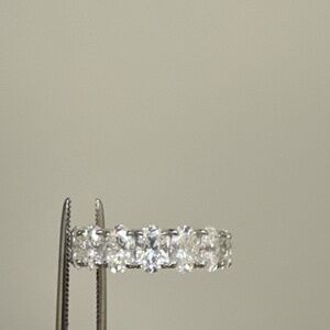 Brand new 9 CT Moissanite Eternity Band Size 5